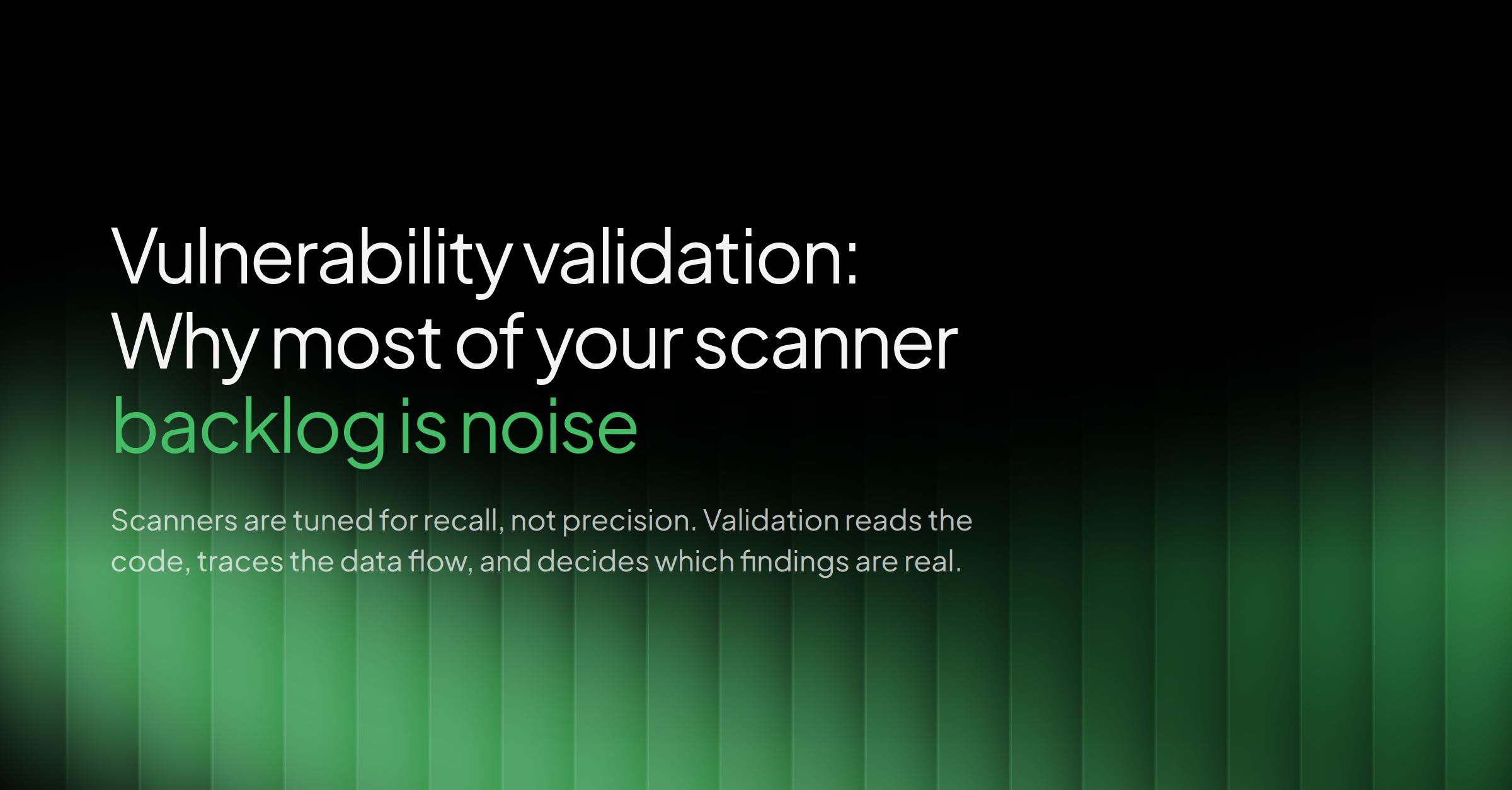 Vulnerability Validation