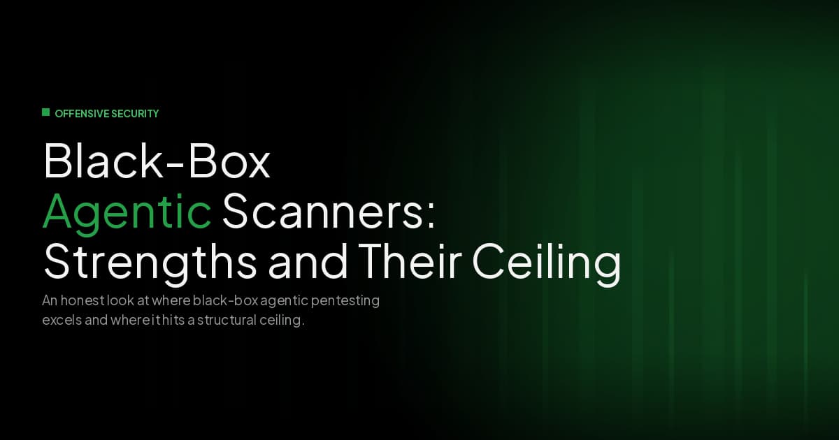 Black-Box Agentic Scanners Strengths and Their Ceiling
