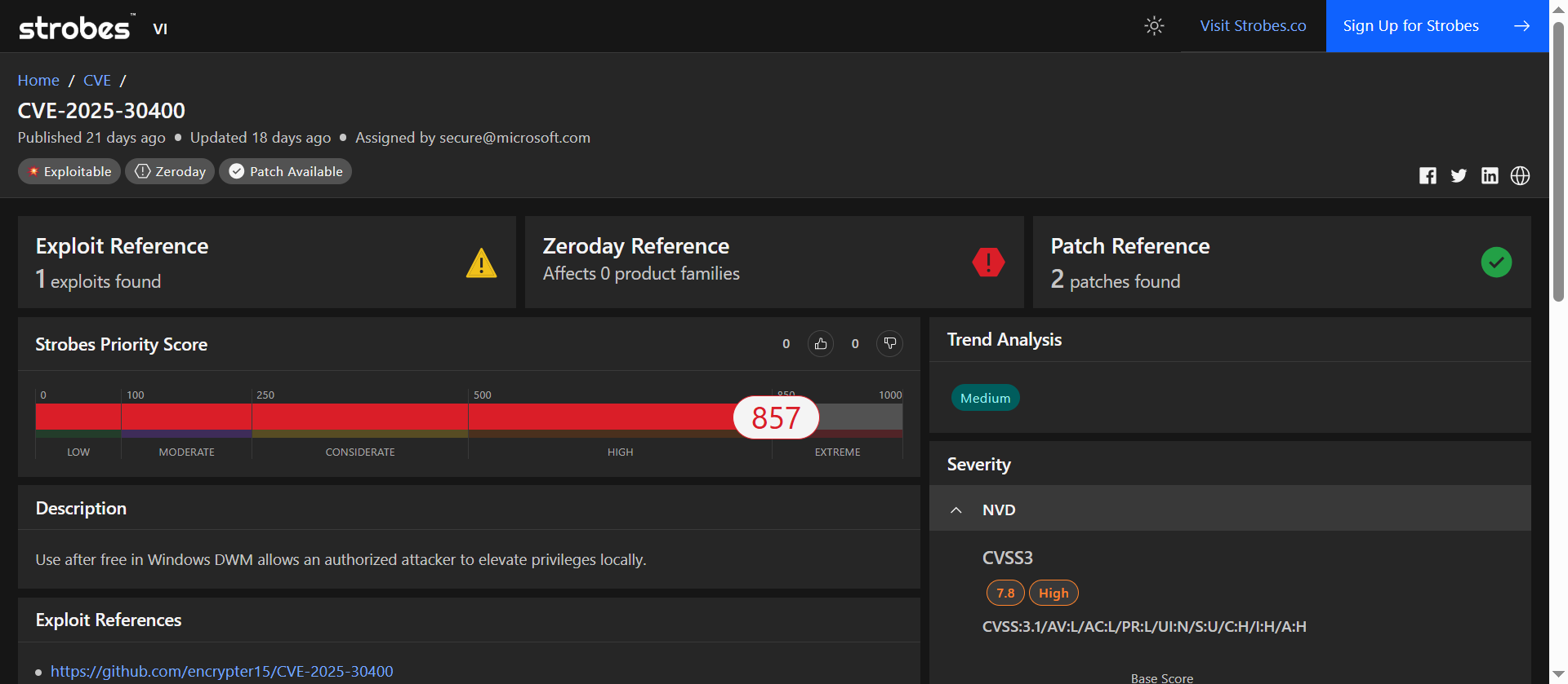 CVE-2025-30400